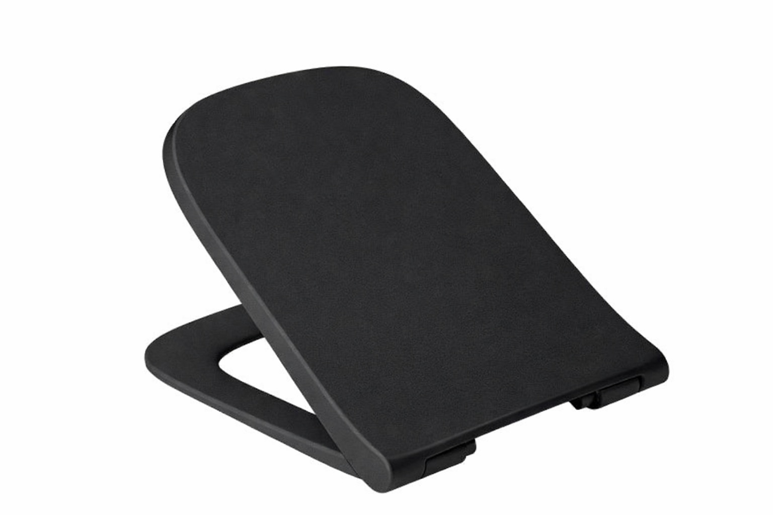 Deska Pomalu Padající Do Roca Gap Vyjímatelná Antibakteriální Černá Matná