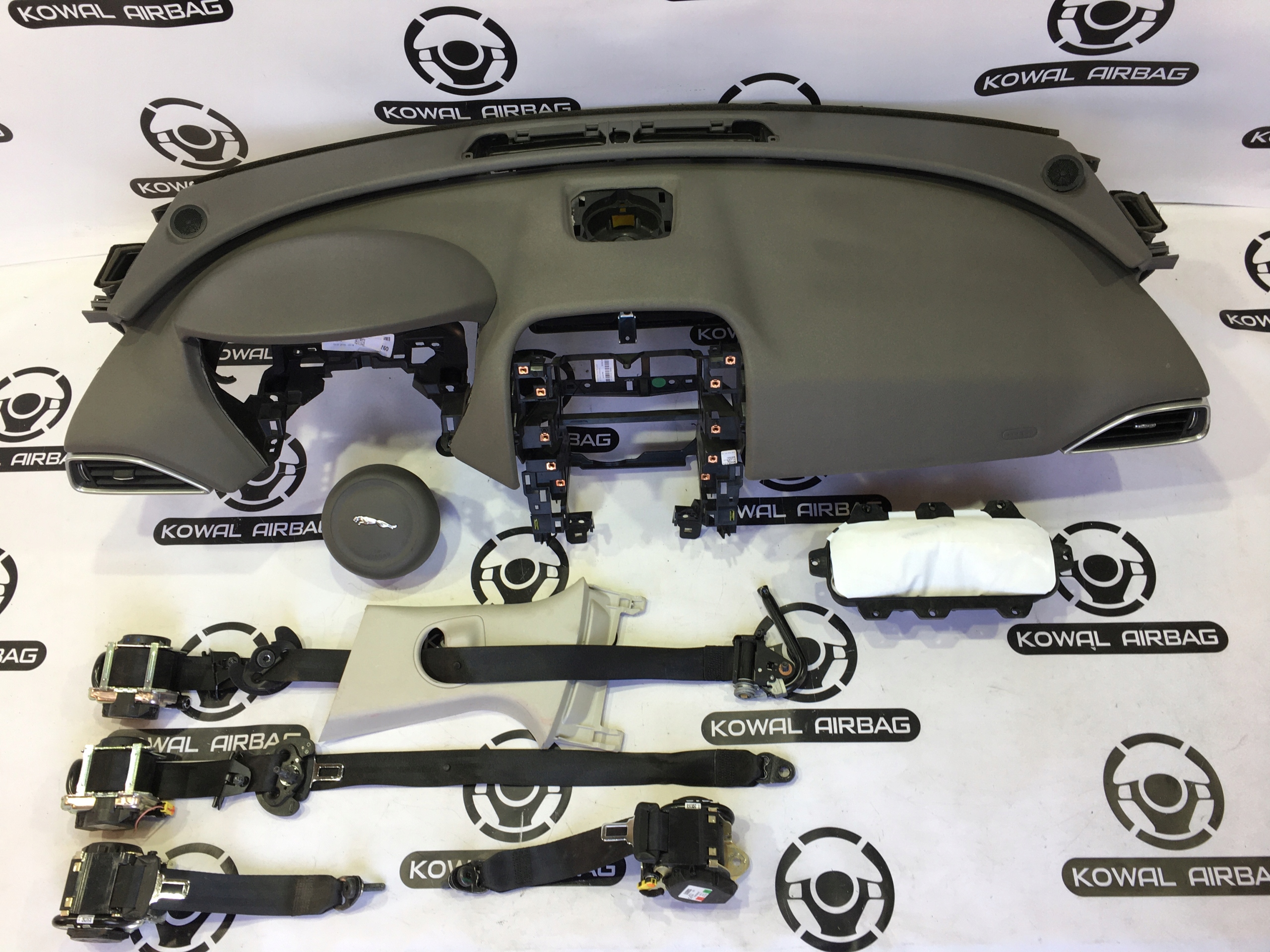 1 - JAGUAR XE ДОСКА КОНСОЛИ ПОДУШКИ БЕЗОПАСНОСТИ ПОДУШКИ РЕМНИ РЕМНИ