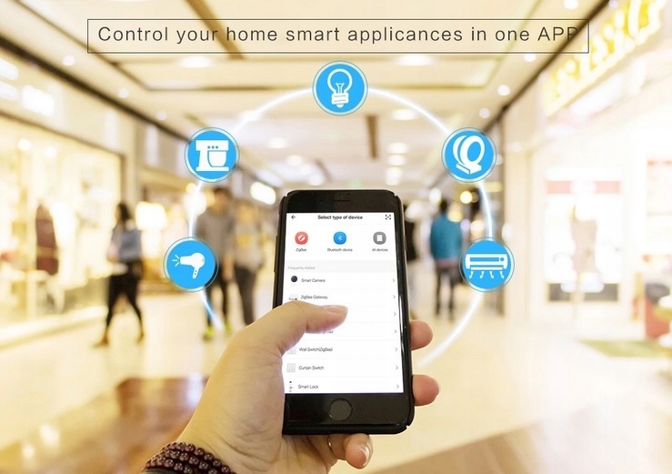 DOTYKOWY STEROWNIK ROLET ŻALUZJI WIFI WŁĄCZNIK 3K Seria WIFI