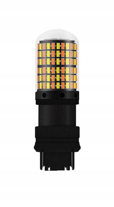 ŻARÓWKA LED DUAL COLOR 3157 SMD DWU WŁÓKNOWA