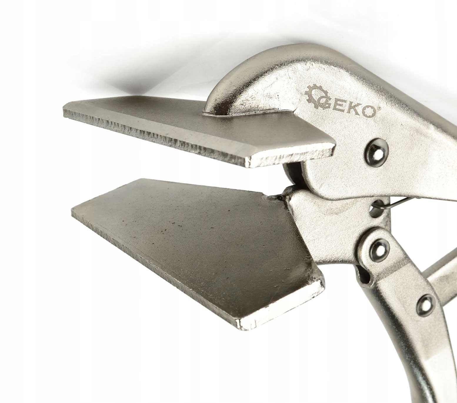 

Szczypce spawalnicze zaciskowe płaskie 250mm 10229