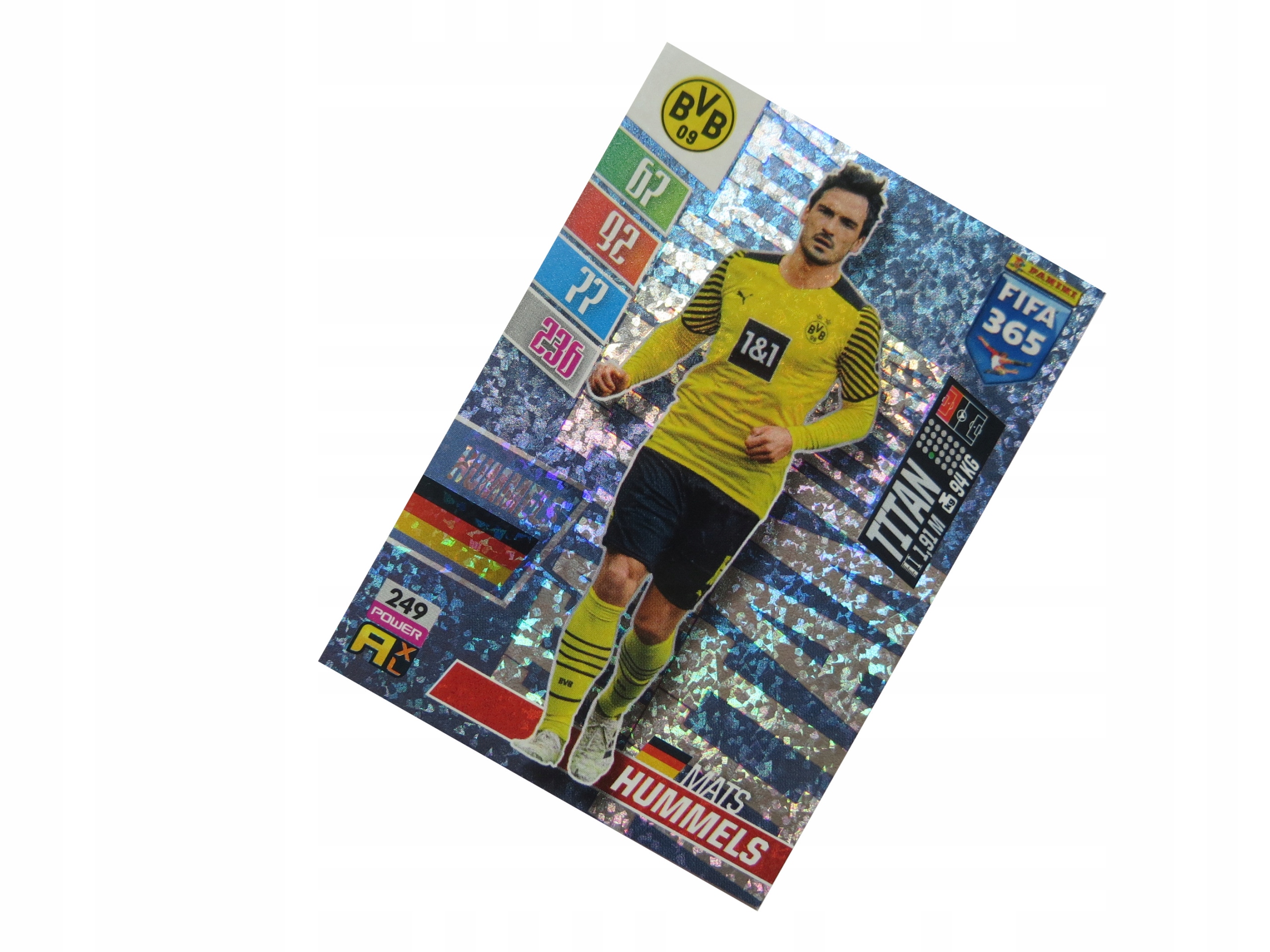 Panini Fifa 365 2022 Power Titan Hummels 249 Bvb