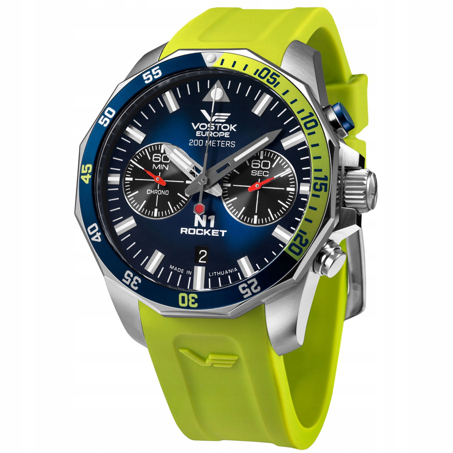 Pánské Hodinky Vostok Europe 6S21-225A708SY zelené