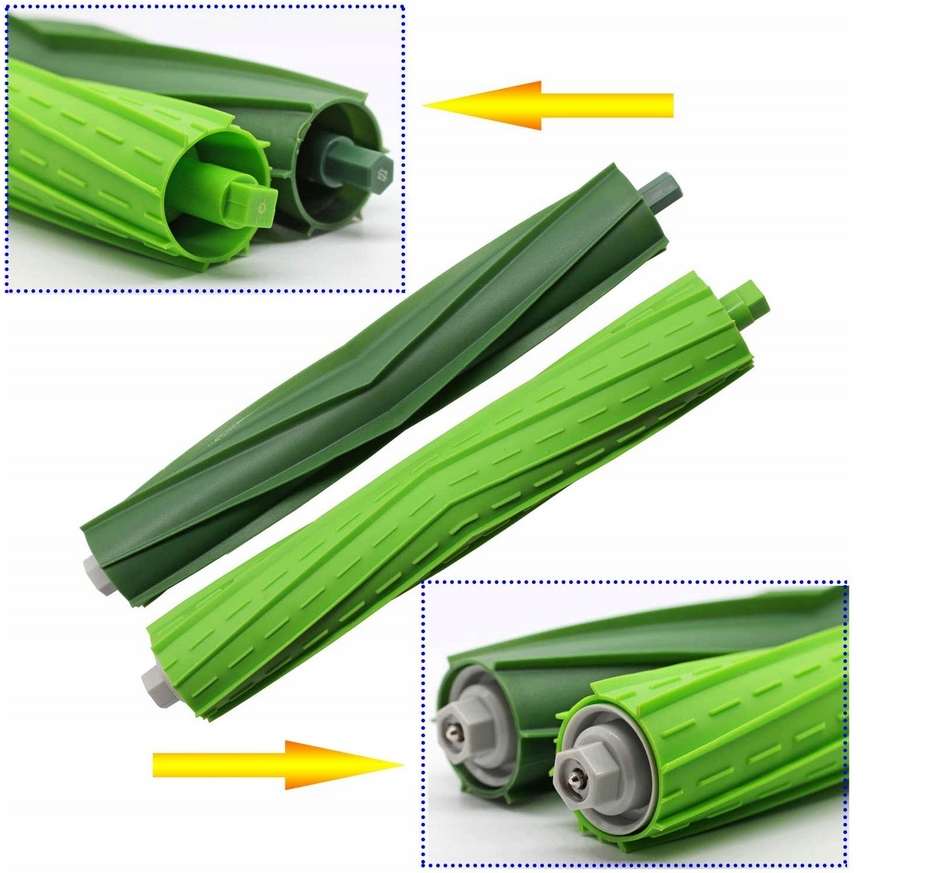 ZESTAW SZCZOTKI FILTRY DO IROBOT ROOMBA e4 e5 e6 e7 i3 i4 i5 i6 i7 i8 j7 Kod producenta Zestaw Novaza Tecjh do Roomba i3 E6 i7 j7 E5