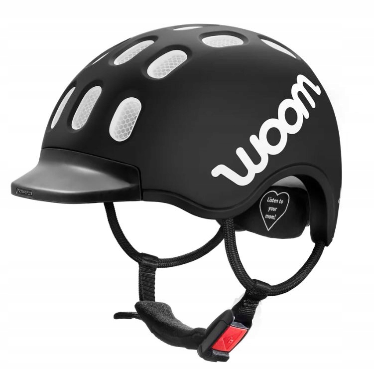 kask woom kids xs black 46-50cm
