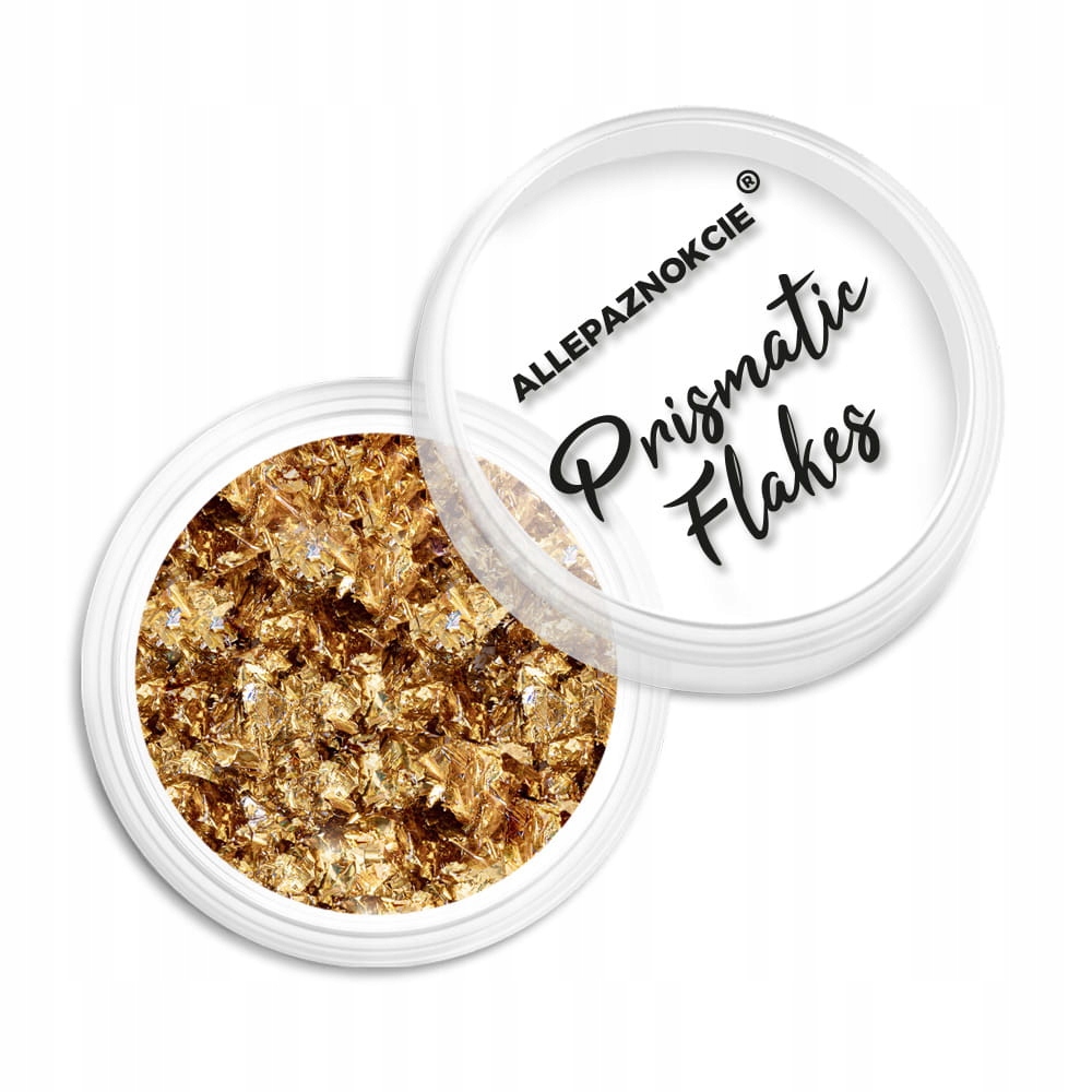 PYŁEK DO PAZNOKCI PRISMATIC FLAKES ZŁOTY KRYSTALICZNA TAFLA Rodzaj Pyłek
