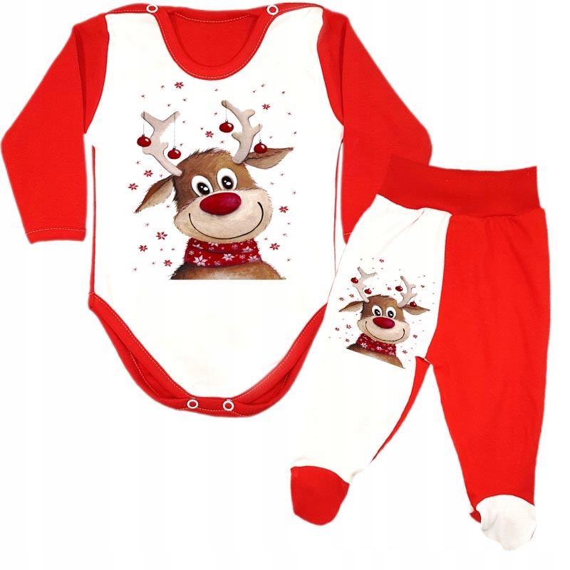 

Święta Boże Narodzenie Komplet Body 74 cm