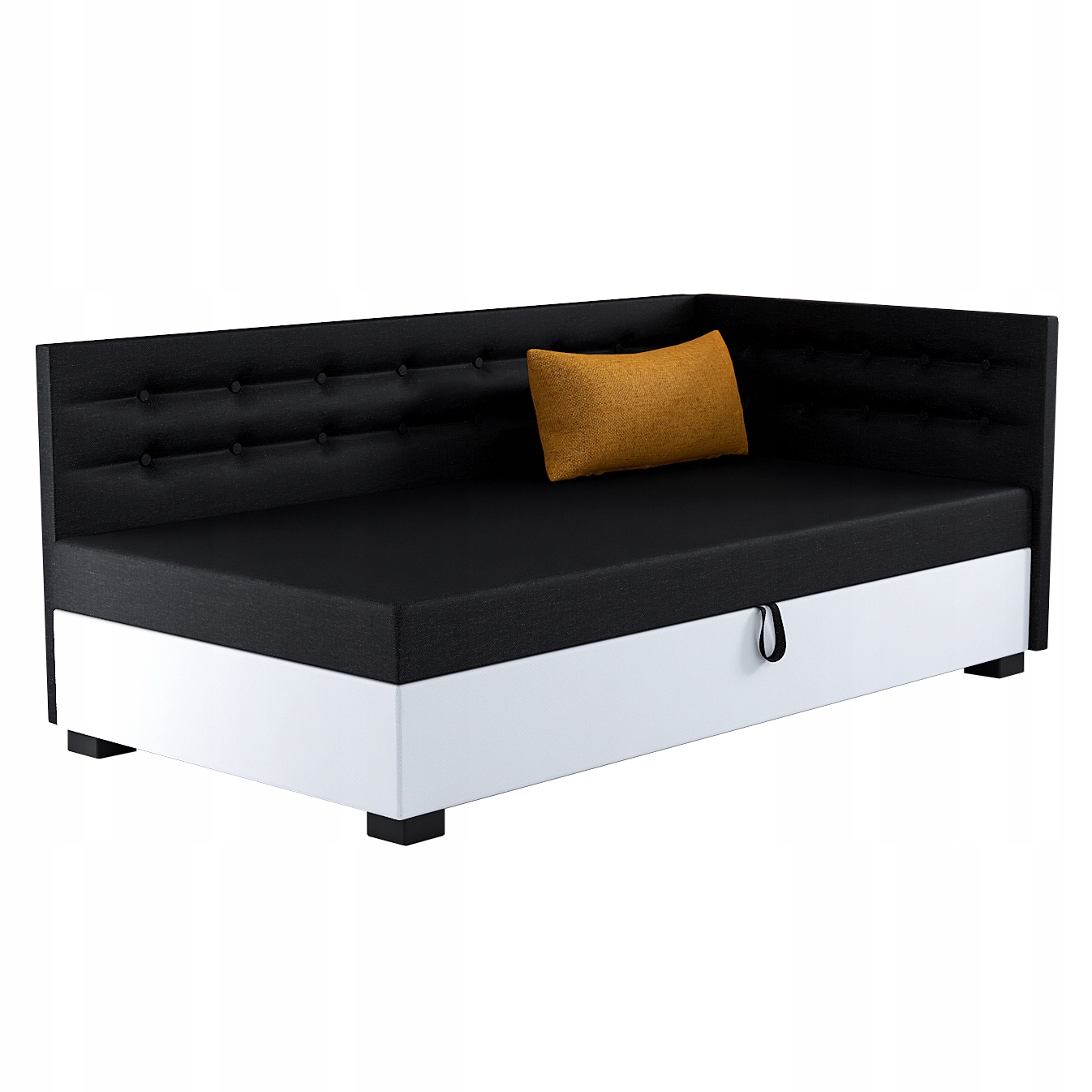 Jednolůžková postel 90x195 Pohovka s taštičkovou matrací Olaf+