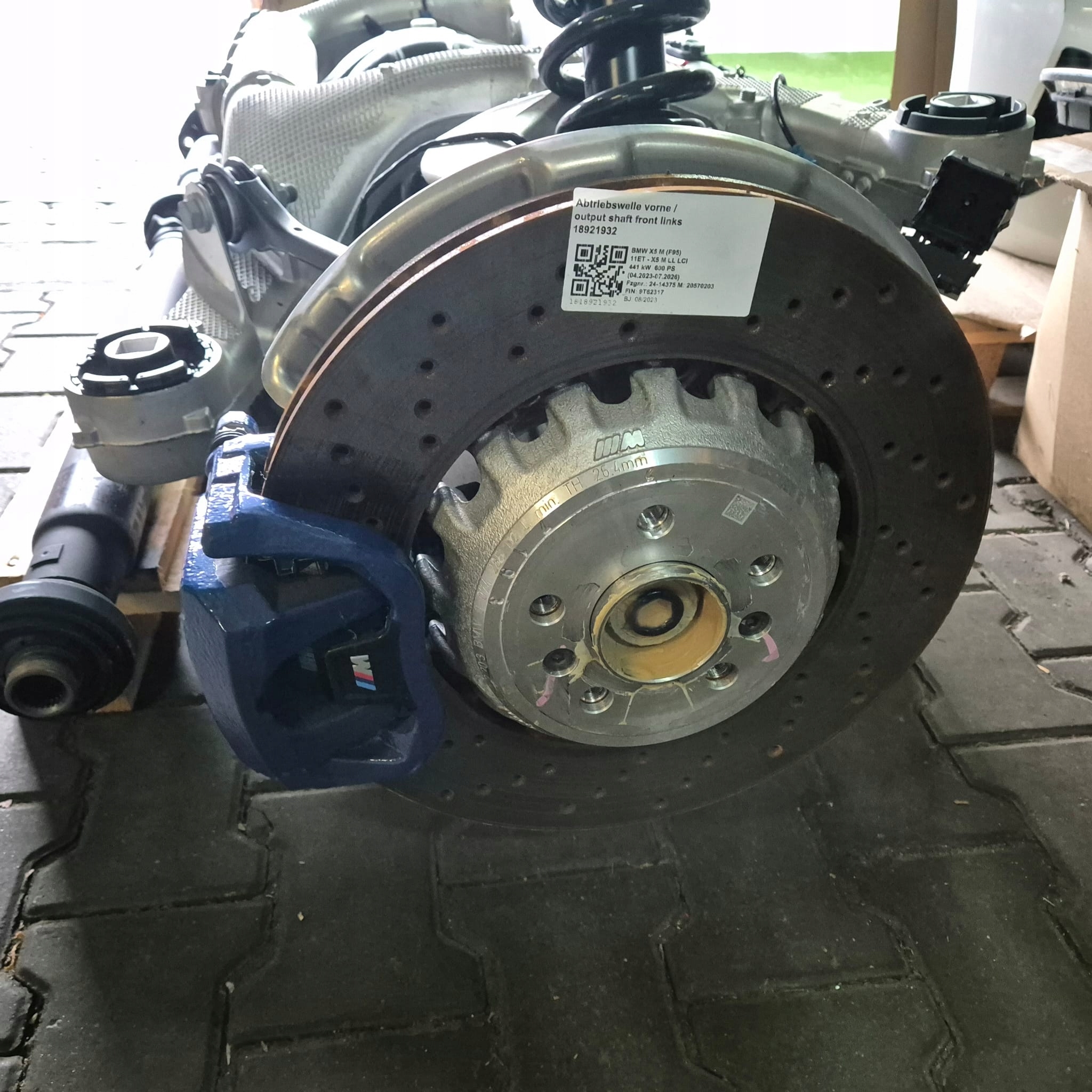 HAMULCE TARCZE ZACISK BMW X5M F95 X6M F96 M-POWER 71 km IDEAŁ !!!! Typ samochodu 4x4/SUV Samochody osobowe