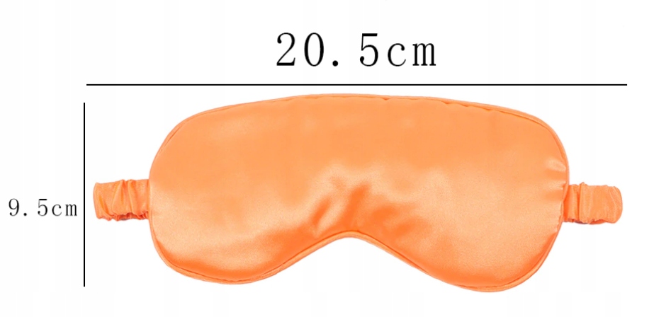 OPASKA * MASKA NA OCZY DO SPANIA orange Marka inny
