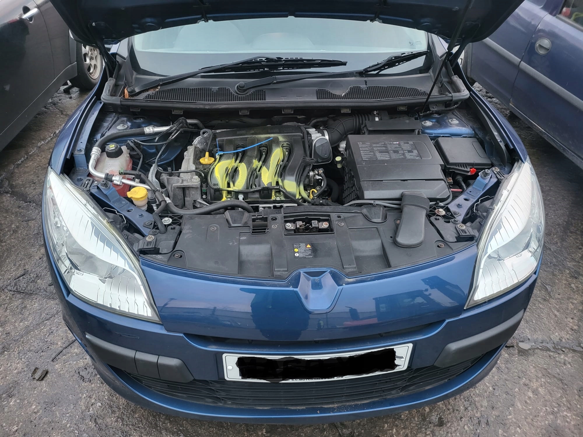 Двигатель renault MEGANE 1.6 K4M838