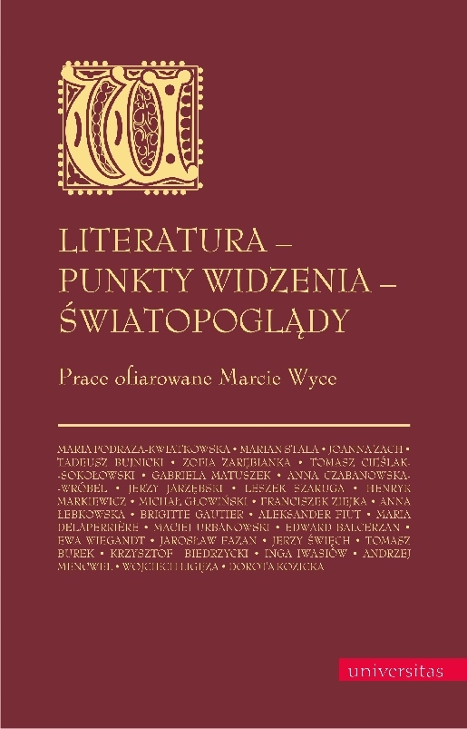 Literatura punkty widzenia światopoglądy