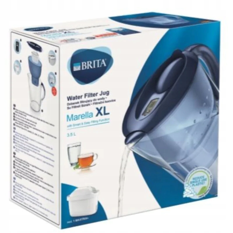 Dzbanek Brita Marella XL 3,5L Duży Niebieski 1 wkład