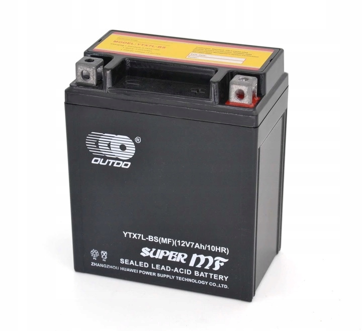 

Akumulator Outdo YTX7L-BS UTX7L-BS 7Ah 100A Gel