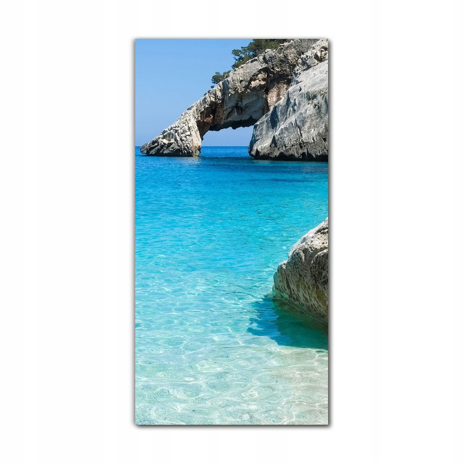 

Obraz na szkle nowoczesny 70x140 cm Plaża Włochy