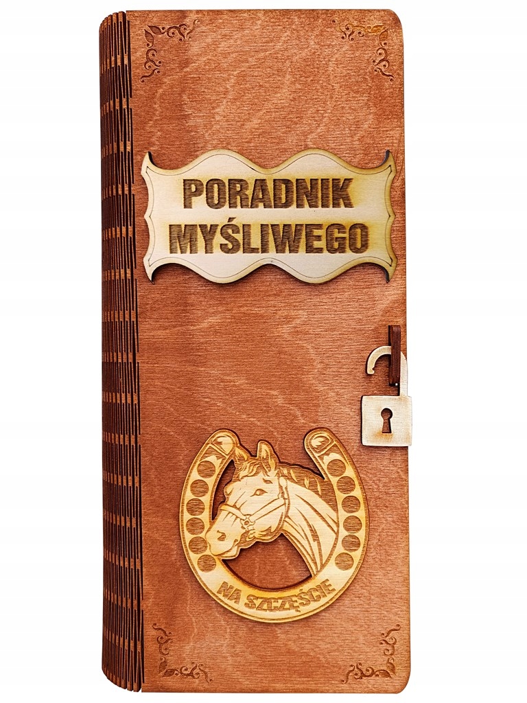 PORADNIK MYŚLIWEGO Książka na FLASZKĘ prezent
