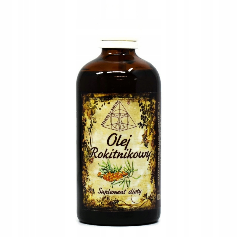 

Olej Rokitnikowy 100% Naturalny Remedium 100 ml