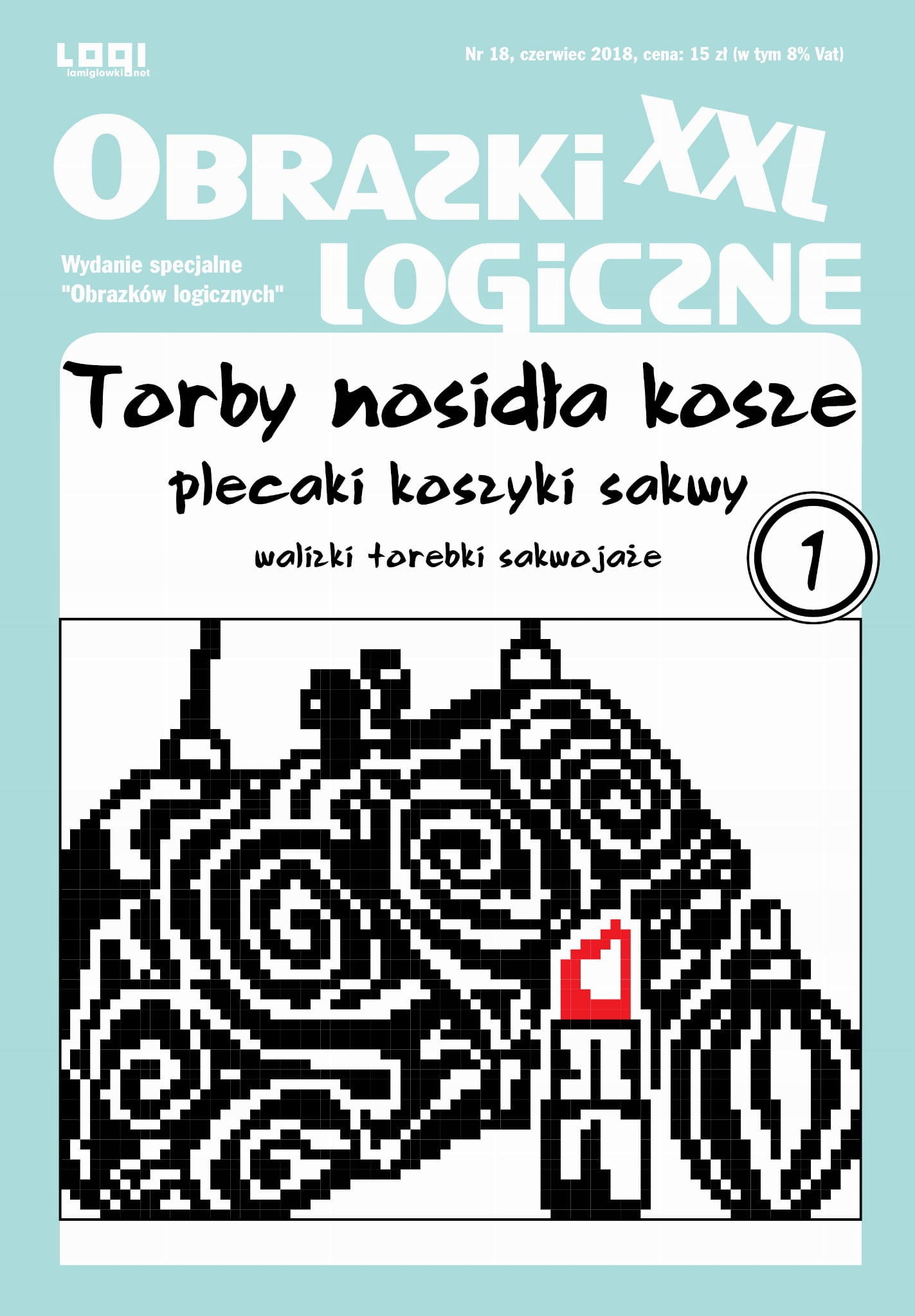 Obrazki logiczne XXL - Torby 1 - 18