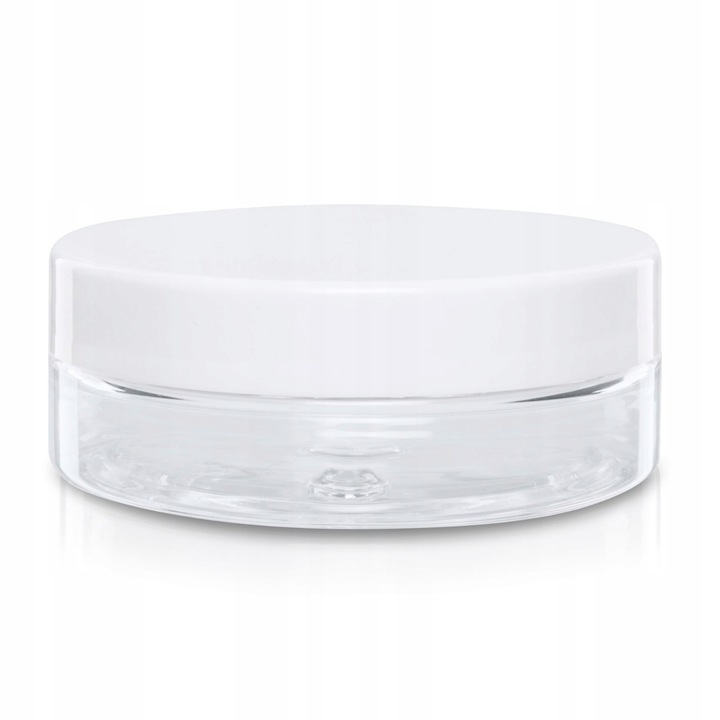 

Pudełko plastikowe 50ml z nakrętką białą Pp 5szt
