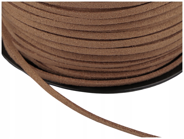 Řemínek imitace kůže, šířka 3 mm, 90 m