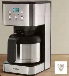 Przelewowy ekspres do kawy filtrowy z termosem SilverCrest 900W