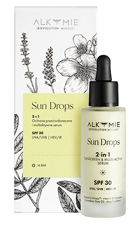 ALKEMIE SUN DROPS SPF 30 serum multiaktywne 30ml