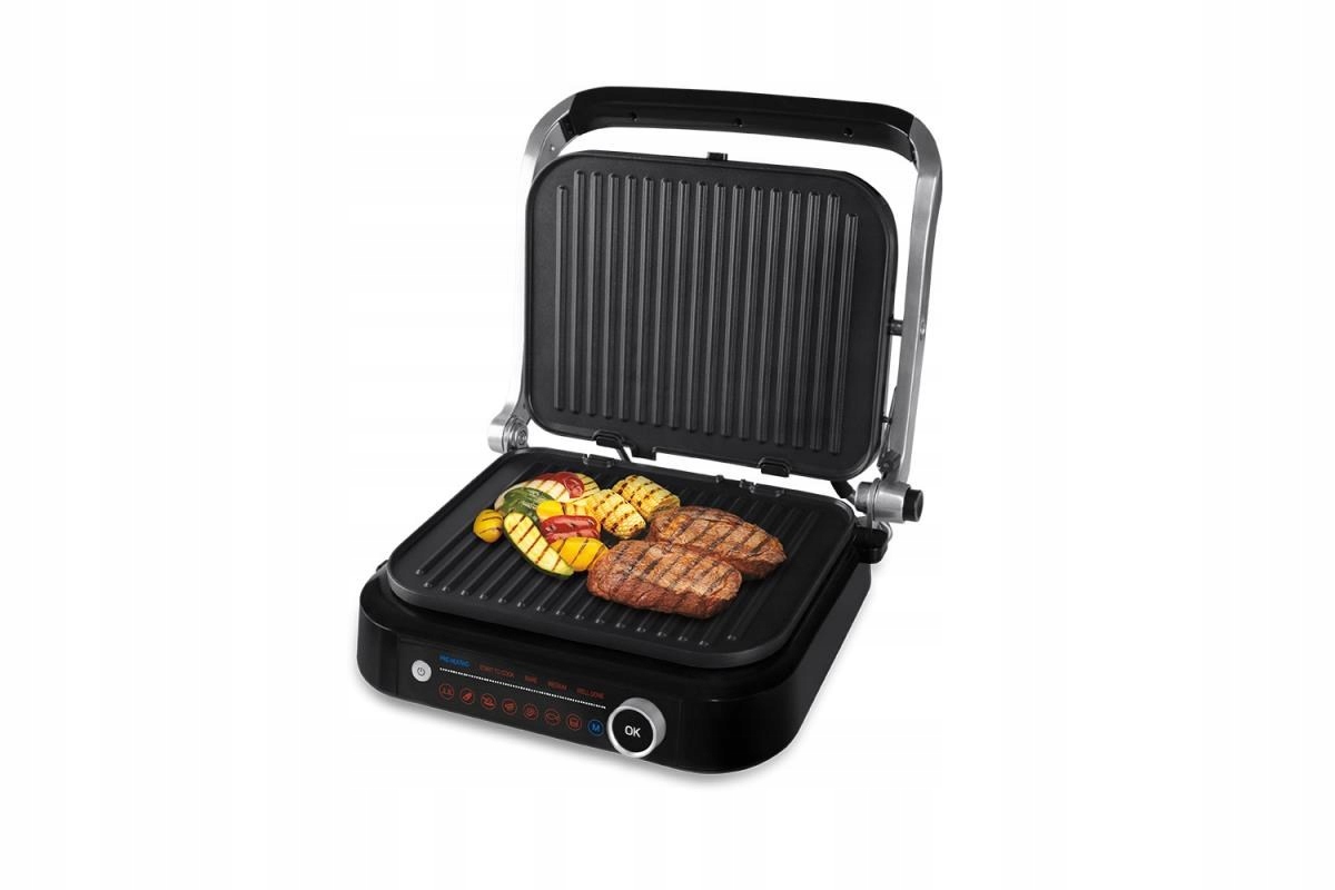 Orava Grillchef 2 elektrický kontaktní gril, 2100 W, 6 programů, …