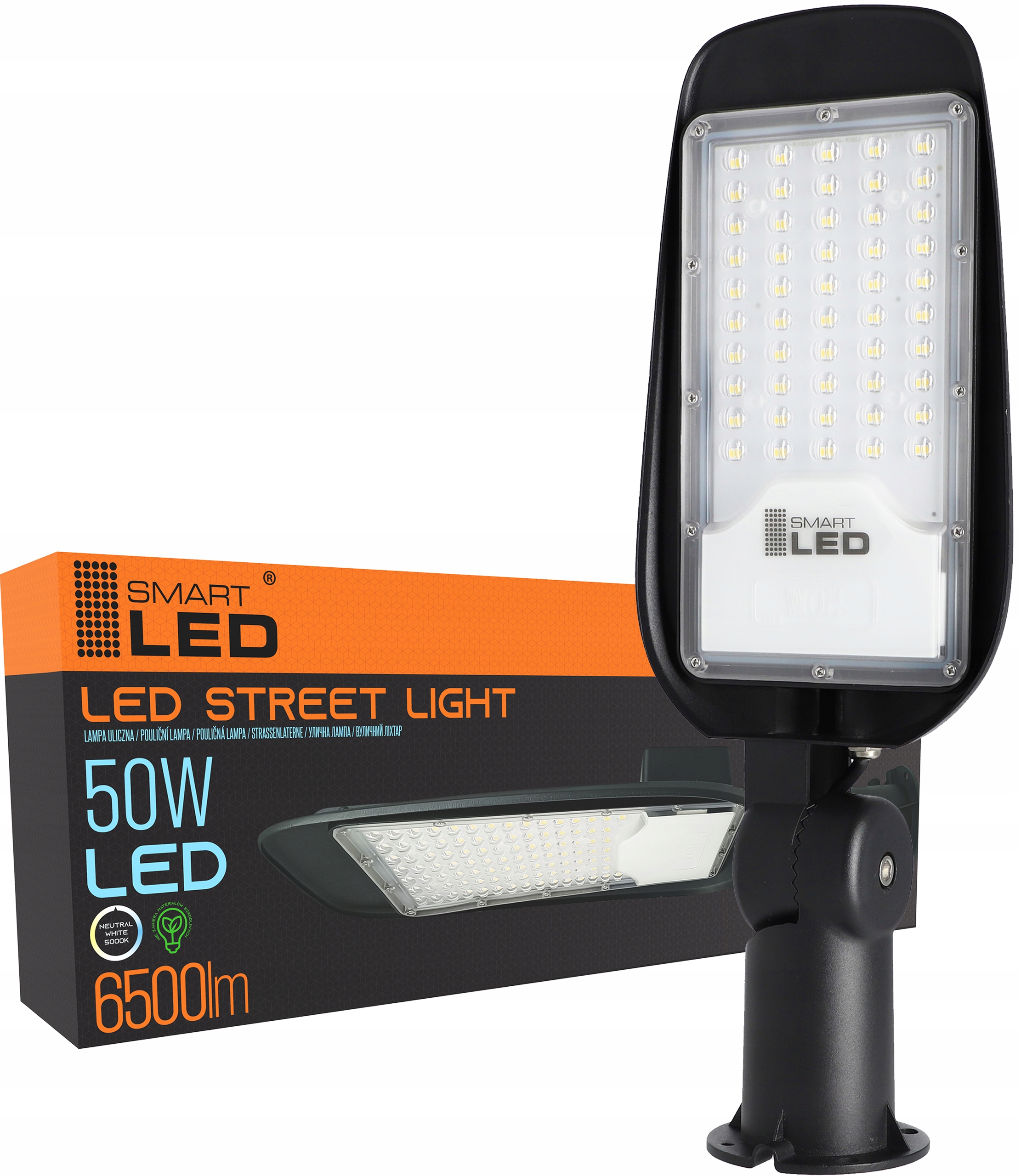 

Lampa uliczna latarnia Led 50W regulowana Premium