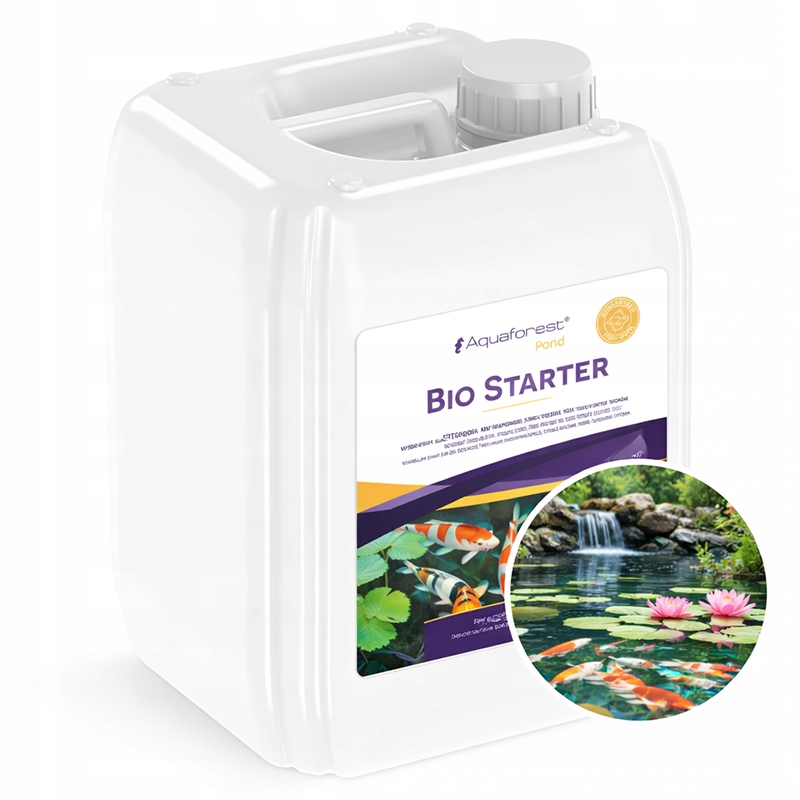 Bakterie Do Jezírka 5 L Krystalická Voda Zdravé Ryby