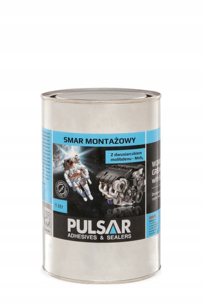 Smar Montażowy Do Silnika Pulsar Zawiera Dwusiarczek Molibdenu 1000 ml