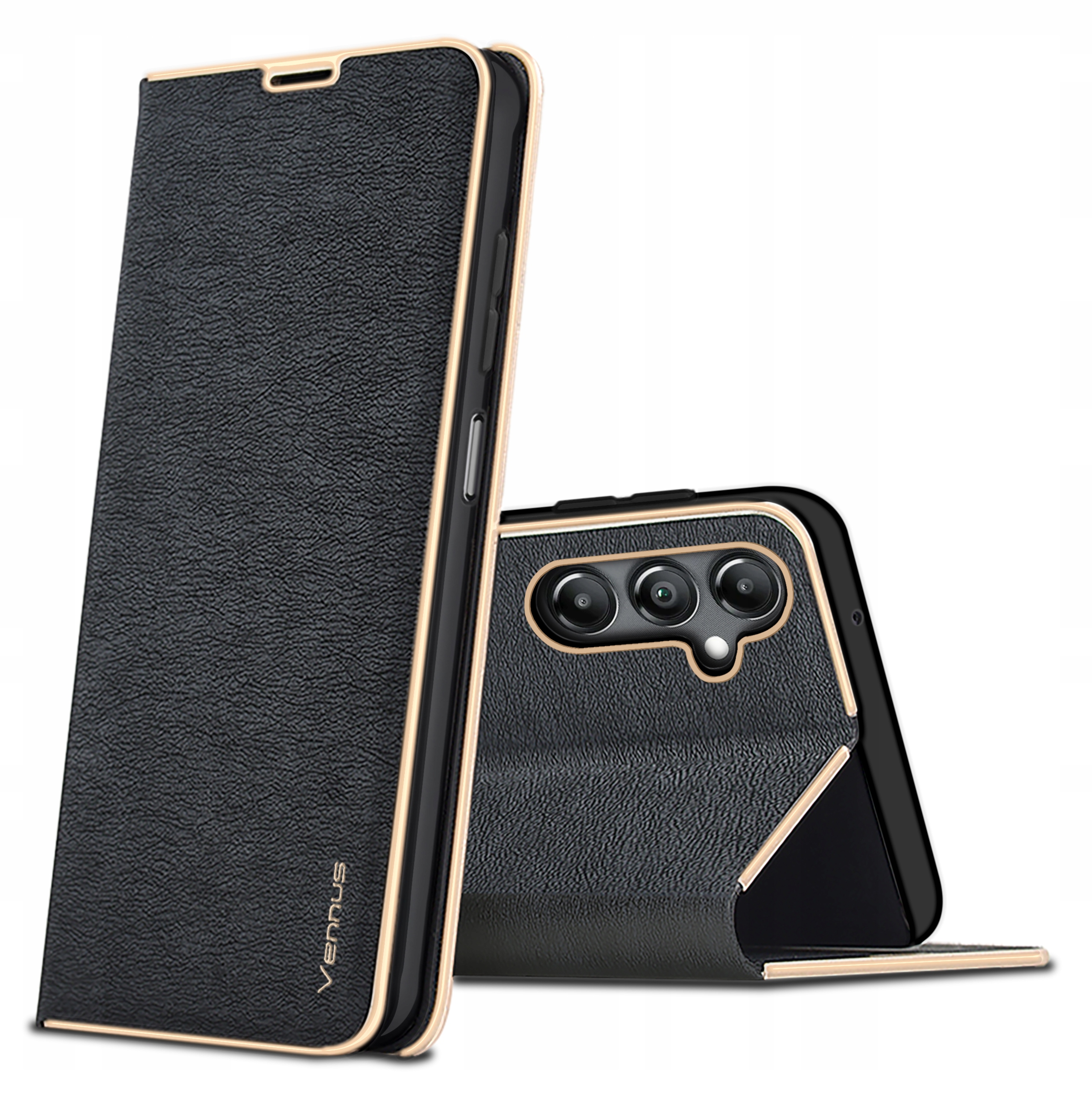 Etui do Samsung Galaxy A25 5G Case Magnet Portfel Szkło Ochronne 9H