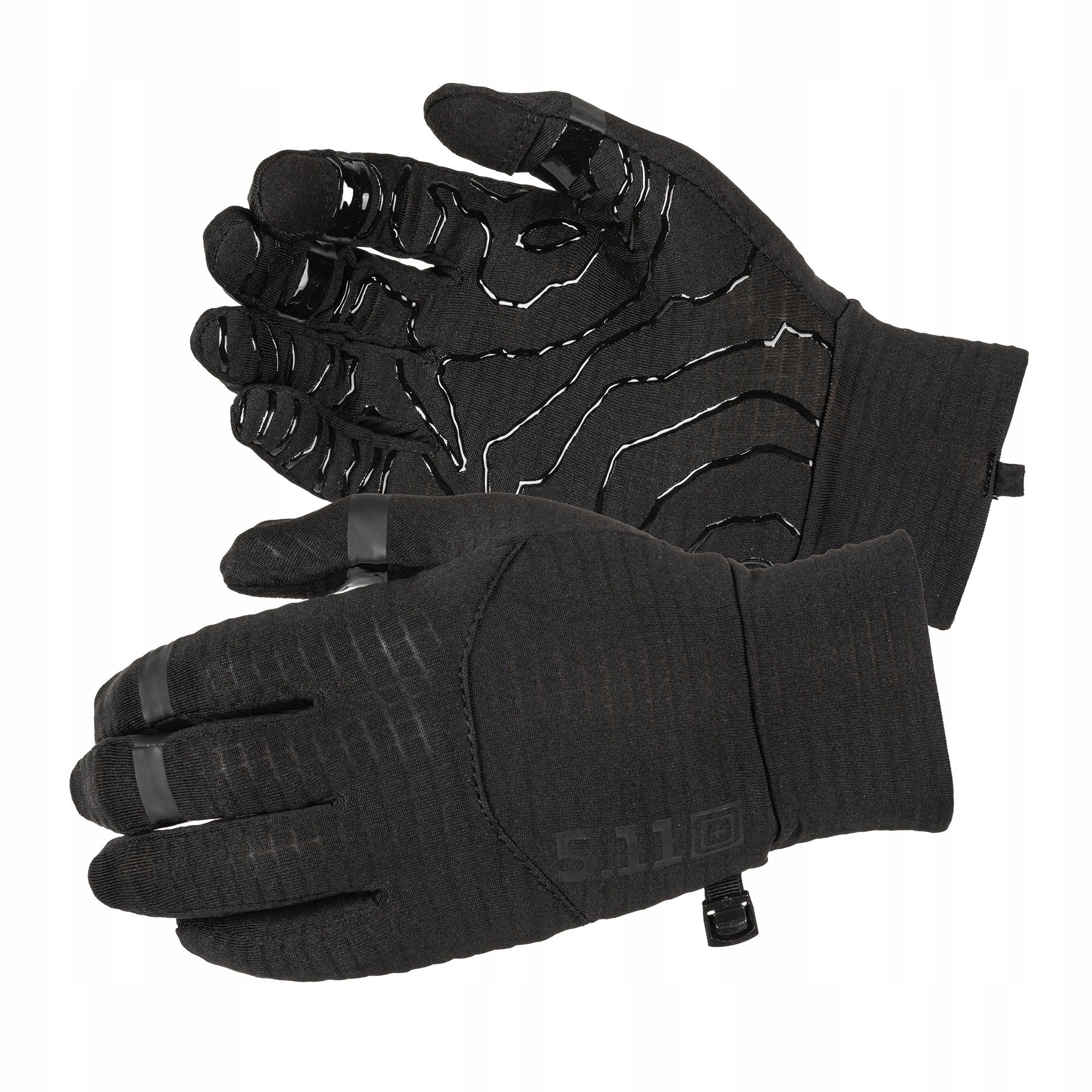 Rękawice 5.11 Stratos Stretch Fleece Glove Black [Rozmiar M]