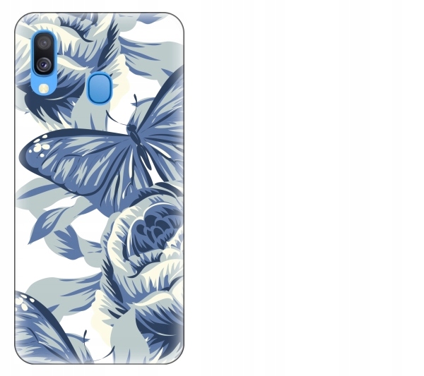 

Etui pokrowiec Samsung Galaxy A40 Floral kwiaty mo