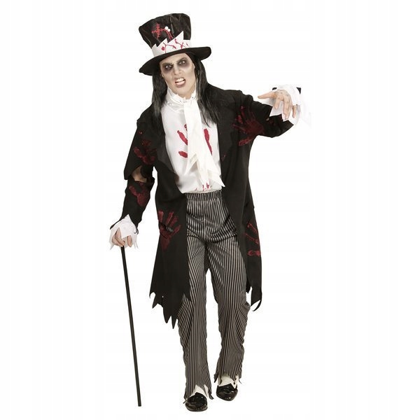 Kostým Zombie Ženich Halloween L