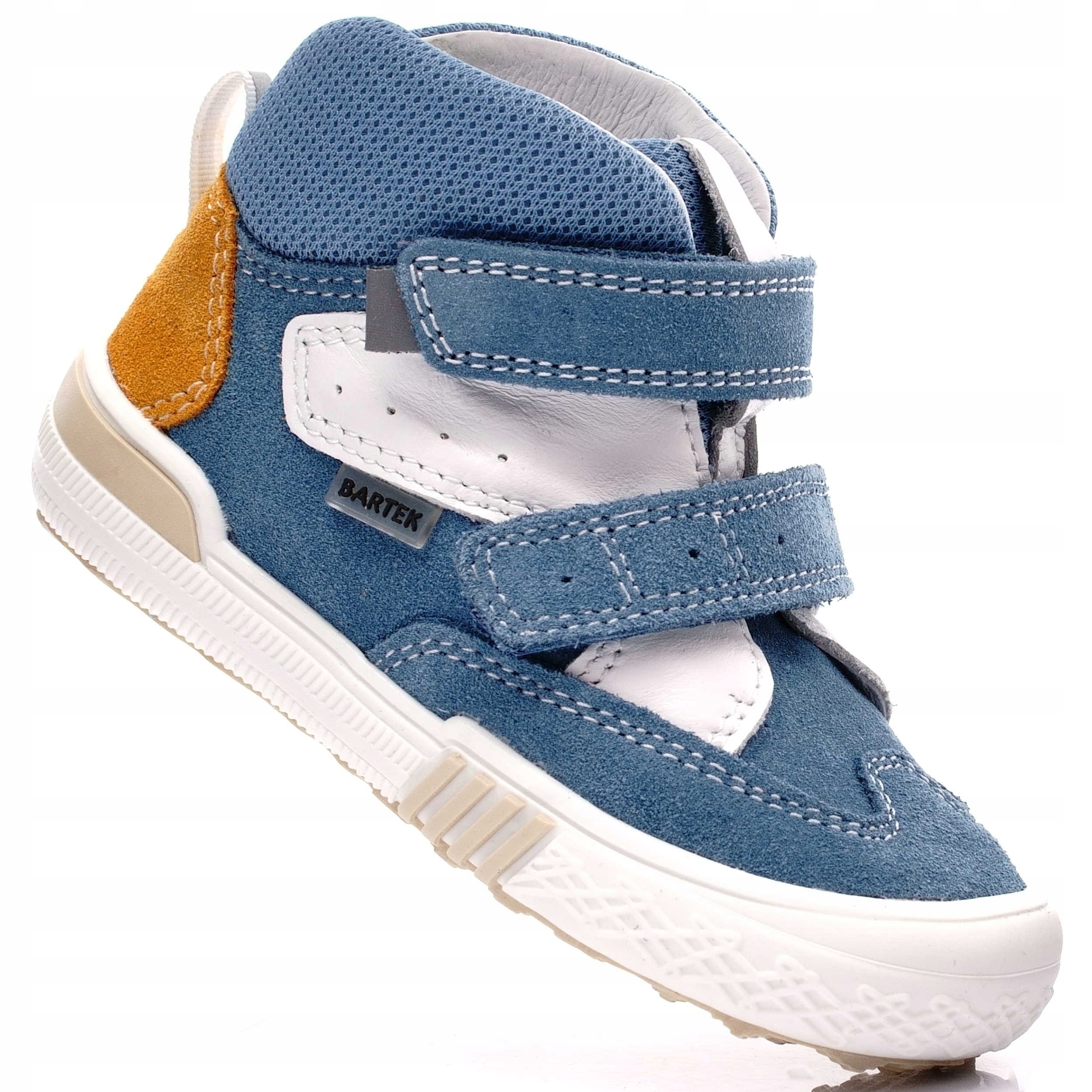 BARTEK BABY półbuty dziecięce sportowe skórzane 22