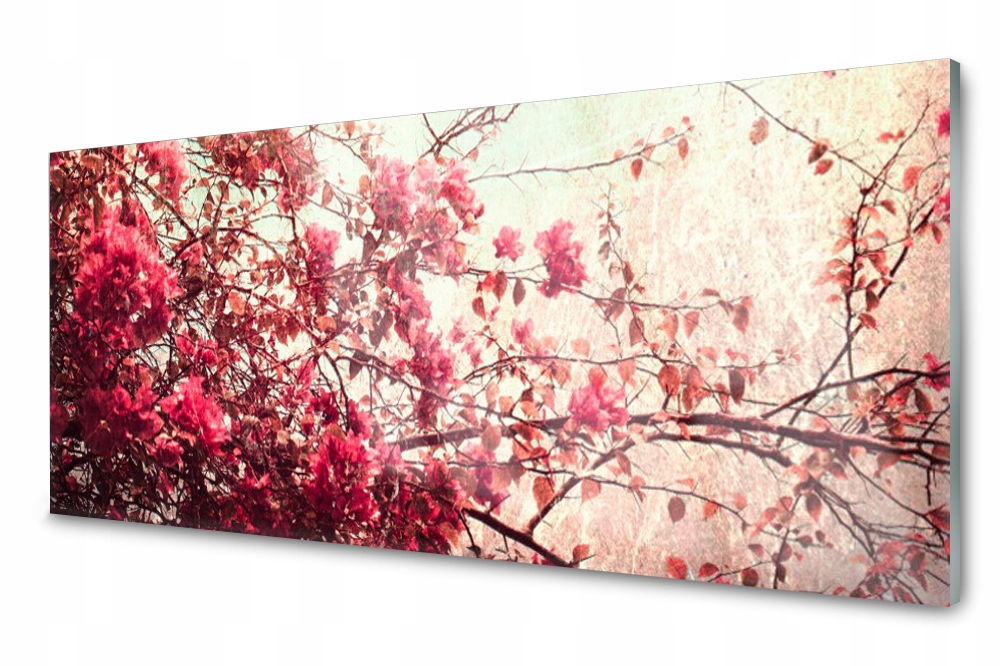 

Panel szklany do kuchni Gałęzie Liście 125x50