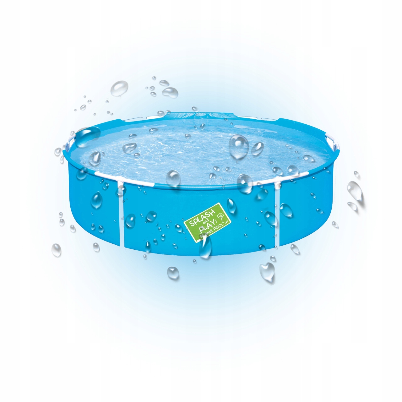 Basen ogrodowy stelażowy okrągły Brodzik Bestway 152x38 cm Seria Baseny dziecięce