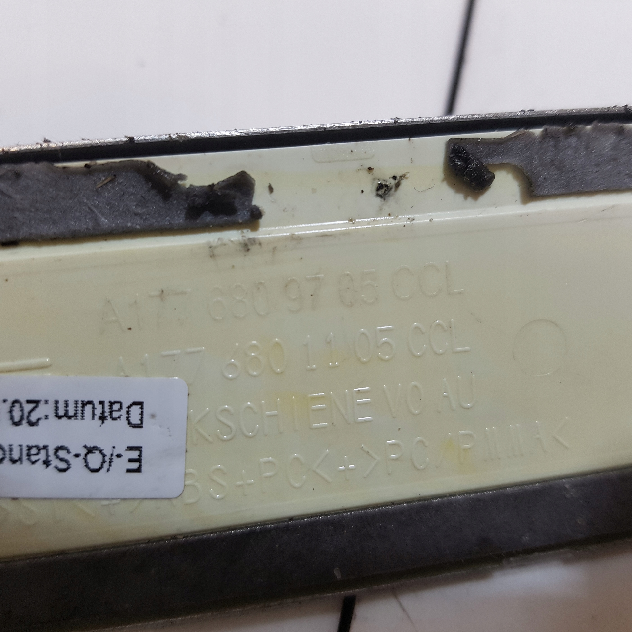 moulding threshold MERCEDES-BENZ A KLASA W177 A1776809705-CCL