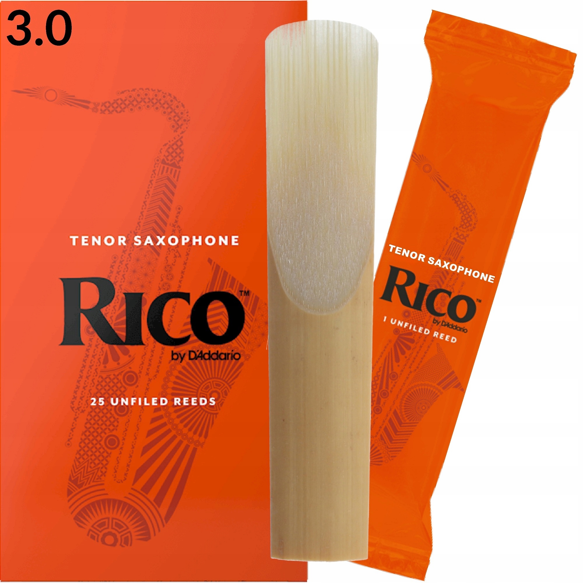 

Stroik saksofon tenorowy 3,0 Rico Daddario RKA1030