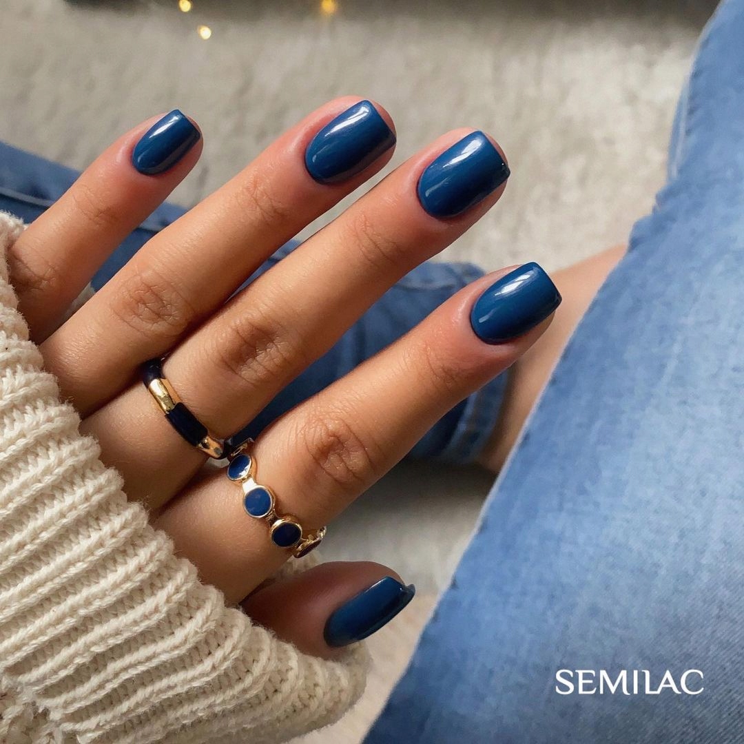 SEMILAC 406 Blue Tea UV LED Lakier Hybrydowy 7ml Marka Semilac