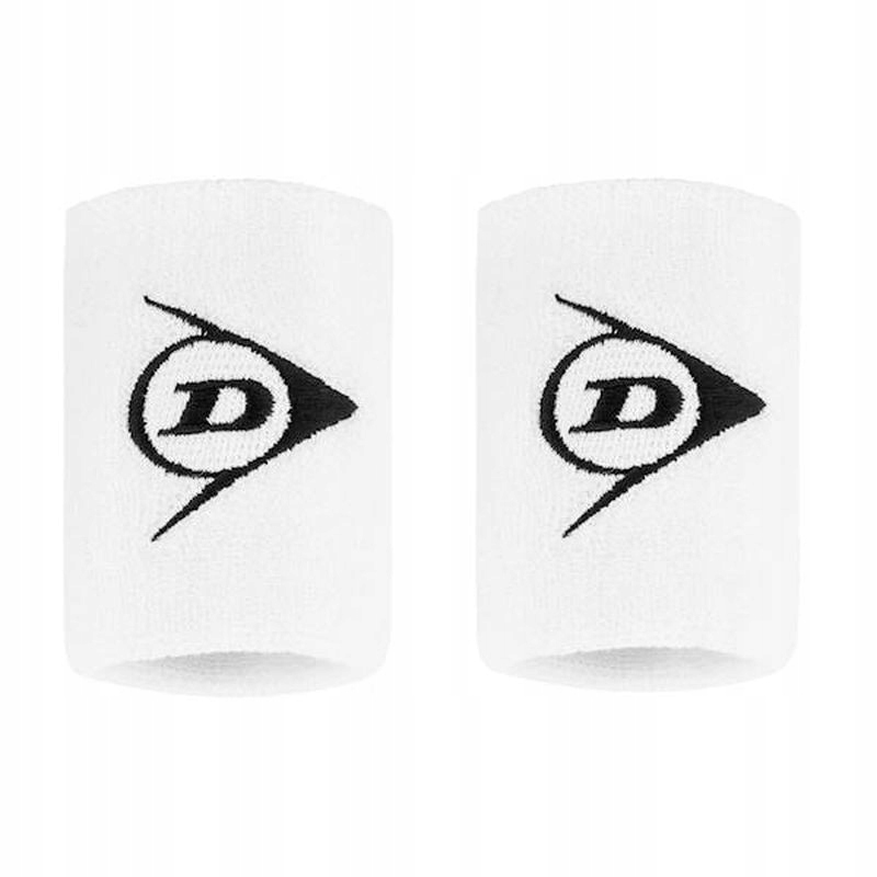 FROTKI NA RĘKĘ DUNLOP WRISTBAND BIAŁE 2 SZT