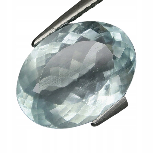přírodní akvamarín 13,84 x 10,34 mm 5,18 karátový certifikát
