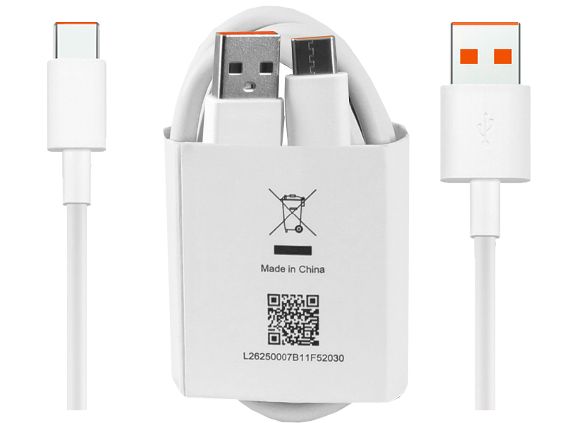 

Kabel Usb C Usb-c Xiaomi 6A 66W MI Charge Turbo 1M
