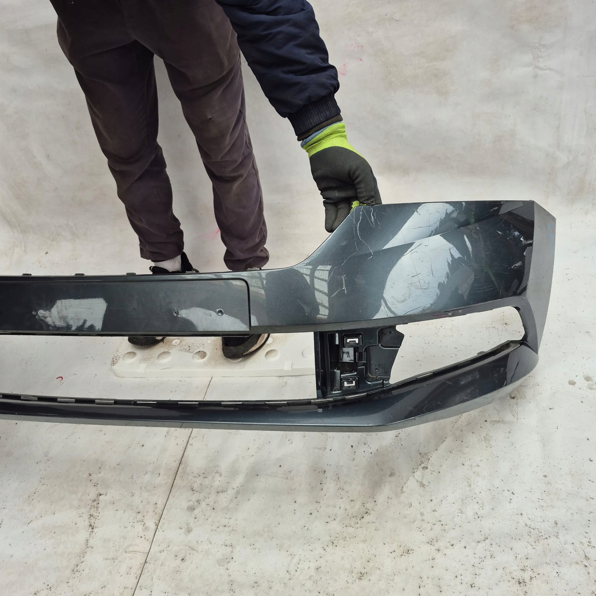 SKODA FABIA III 3 LIFT 18-21 bumper front front