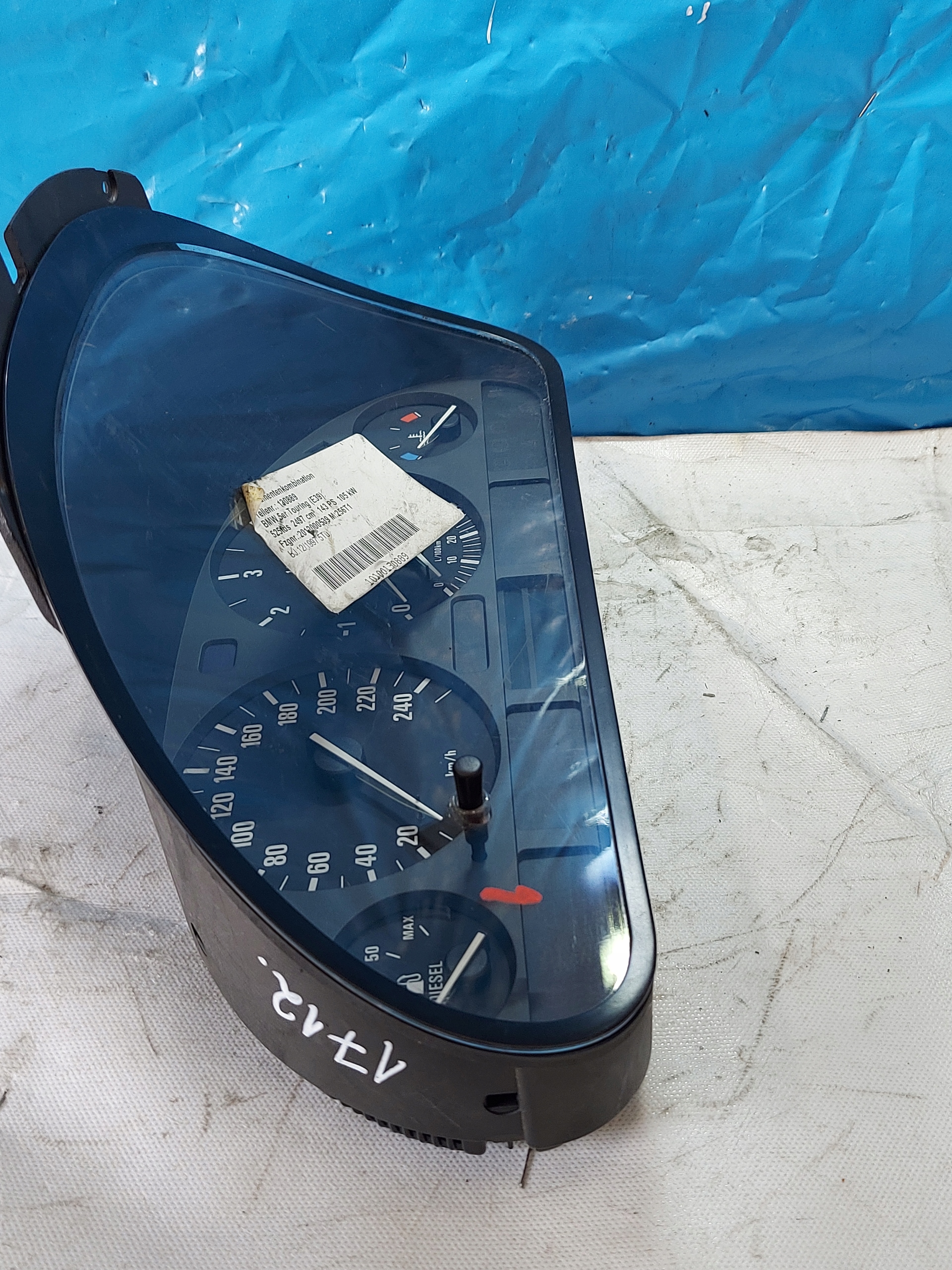dials clock BMW 5 E39 525TDS 62118375898