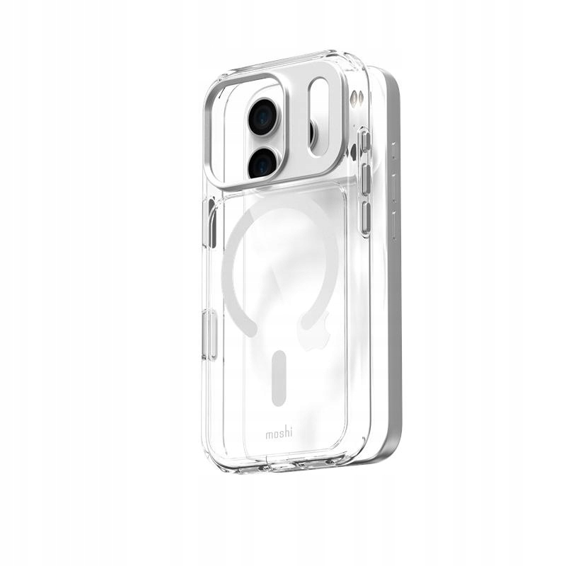 Etui Do Iphone 17 Pro do Magsafe Przezroczyste Moshi Oryginalne Bezbarwne