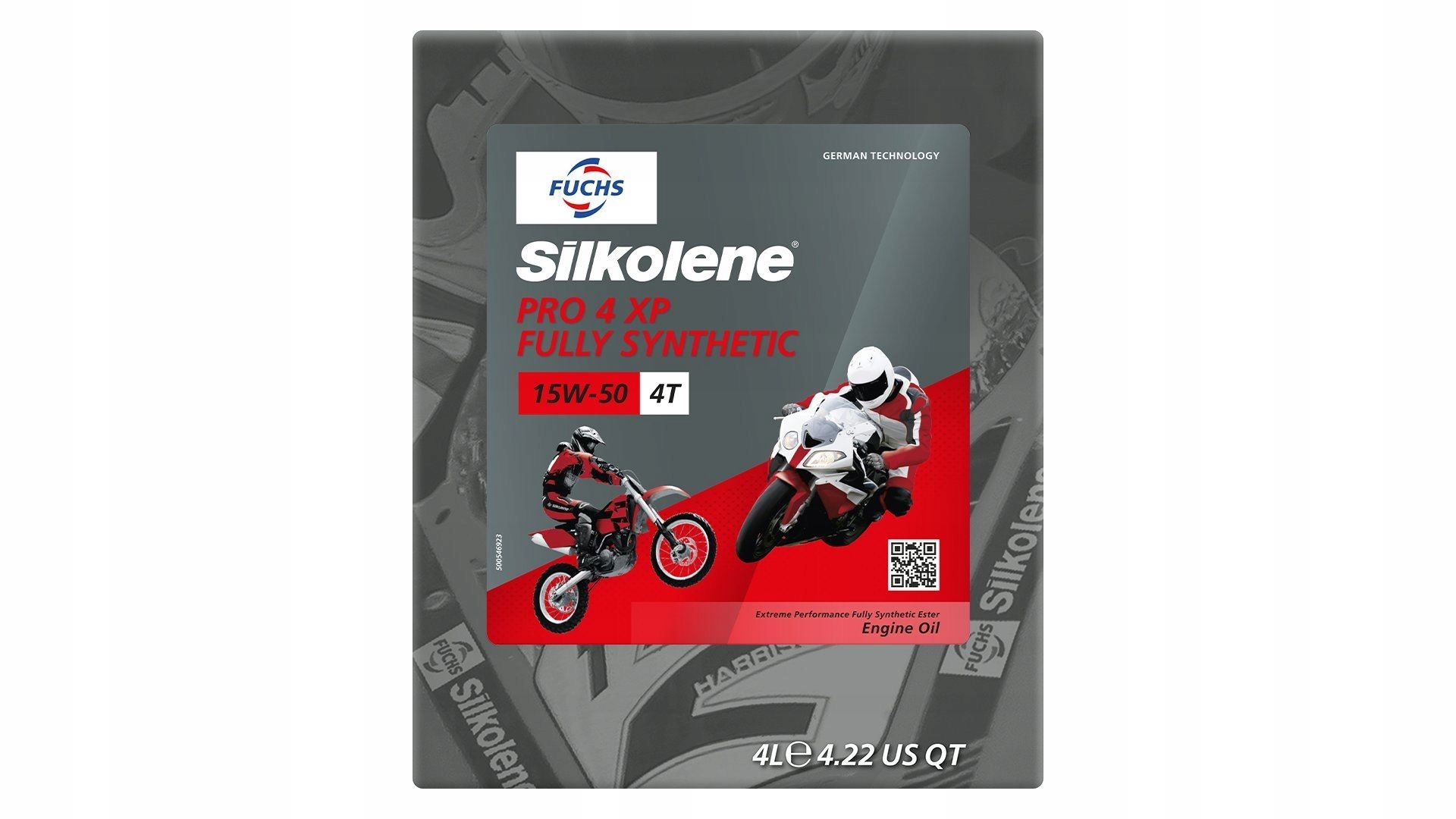 Silkolene Fuchs Motorový Olej 100 % Syntetický Ester Pro 4 Xp 15W50 4L ()
