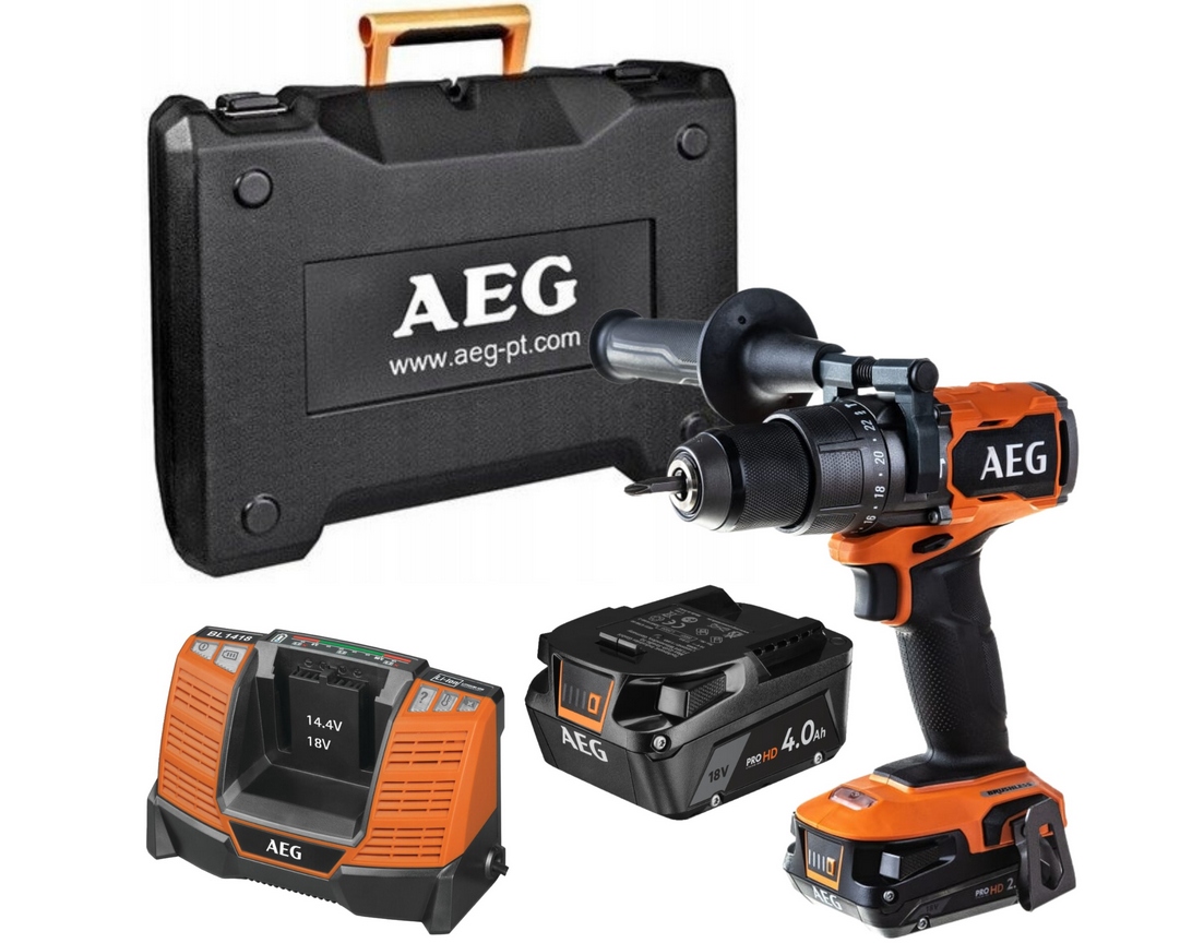 Wiertarko-wkrętarka Udarowa 110Nm BSB18C3BL-X02C Zestaw 2x Aku ładowarka