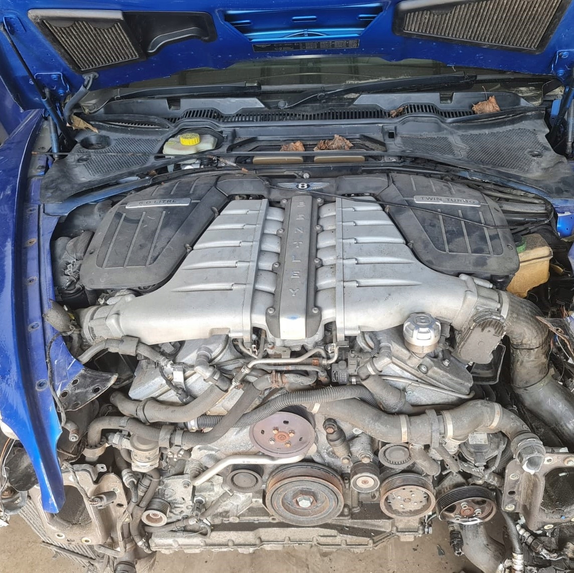 двигатель комплектный 6.0 W12 Bentley CONTINENTAL GT 2006