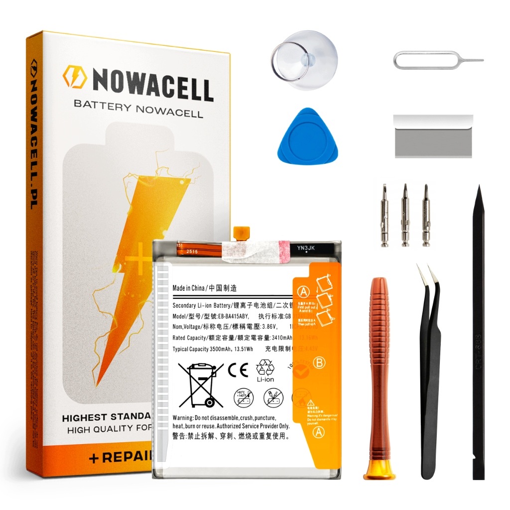Zestaw Bateria EB-BA415ABY do Samsung Galaxy A41 A415 3500 mAh Akumulator